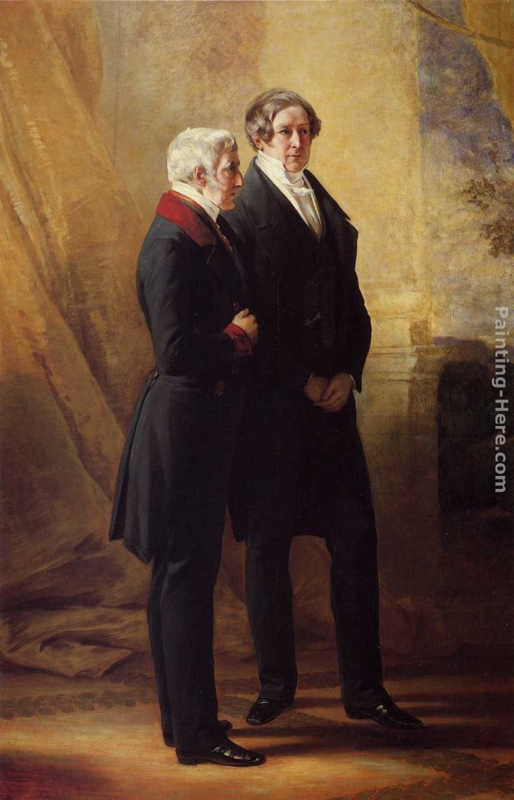 Franz Xavier Winterhalter Arthur Wellesley, 1st Duke of Wellington with Sir Robert Peel